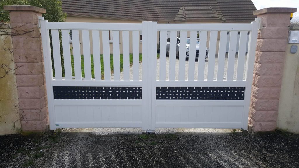Portail aluminium traditionnel Appiano