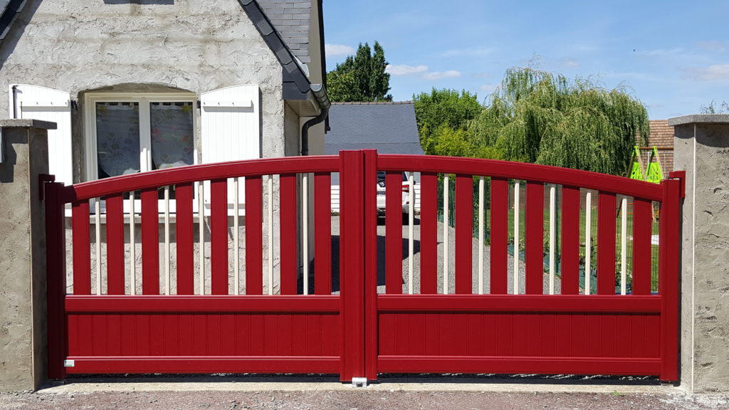 Portail aluminium traditionnel Appiano