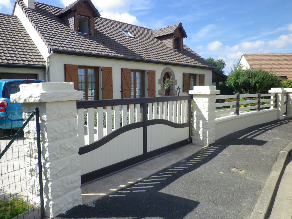 Portail aluminium traditionnel Appiano