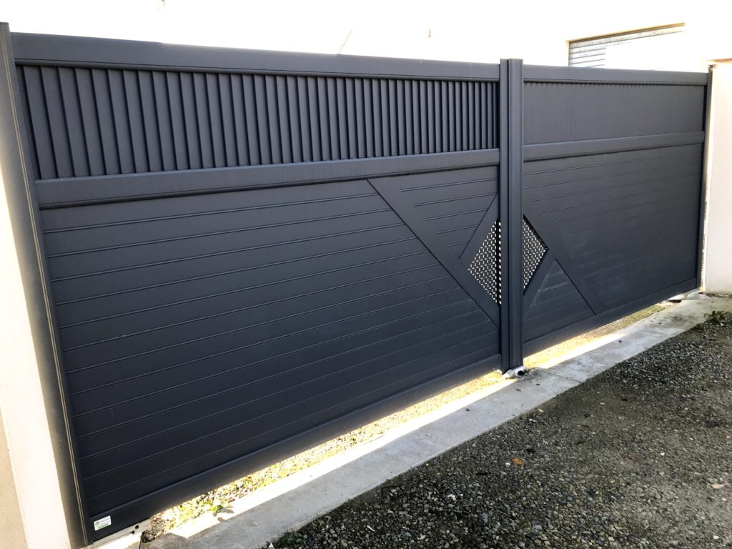 Portail aluminium traditionnel Appiano