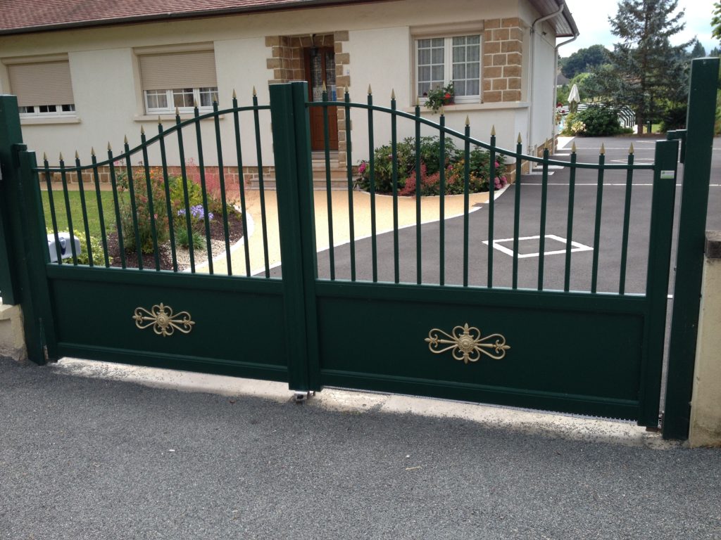 Portail Aluminium imitation fer forgé Appiano