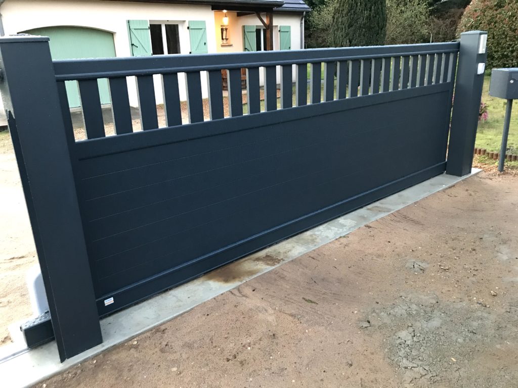 Portail aluminium traditionnel Appiano
