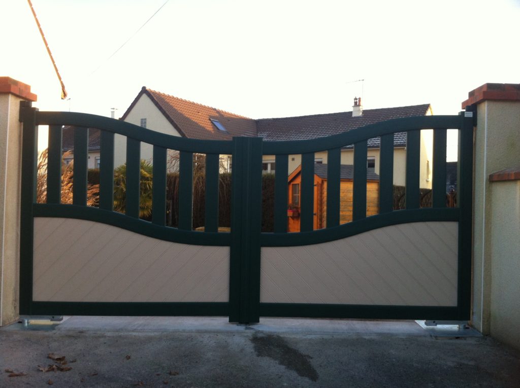 Portail aluminium traditionnel Appiano