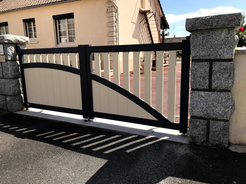 Portail aluminium traditionnel Appiano