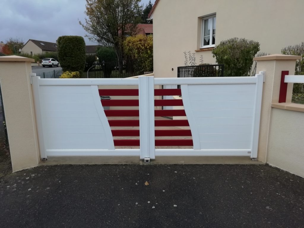 Portail aluminium traditionnel Appiano