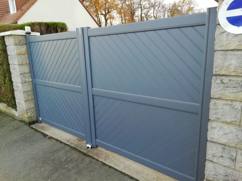 Portail aluminium traditionnel Appiano