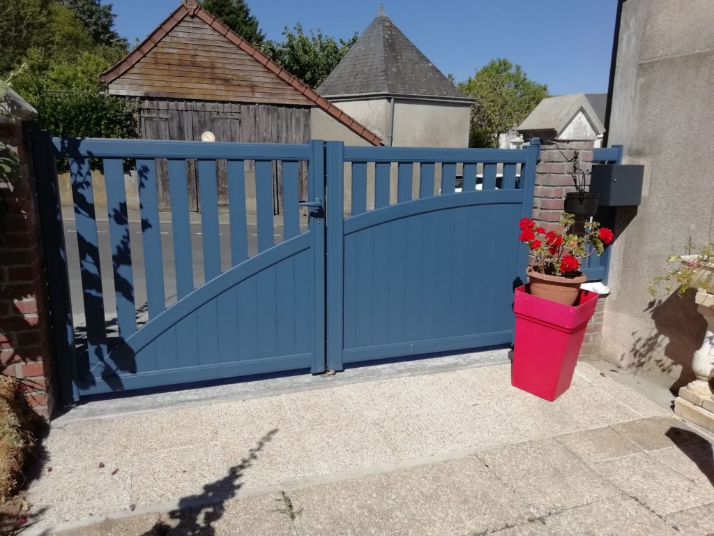 Portail aluminium traditionnel Appiano