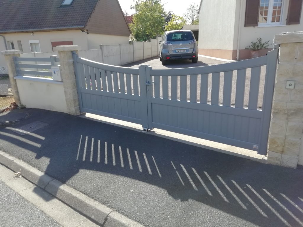 Portail aluminium traditionnel Appiano