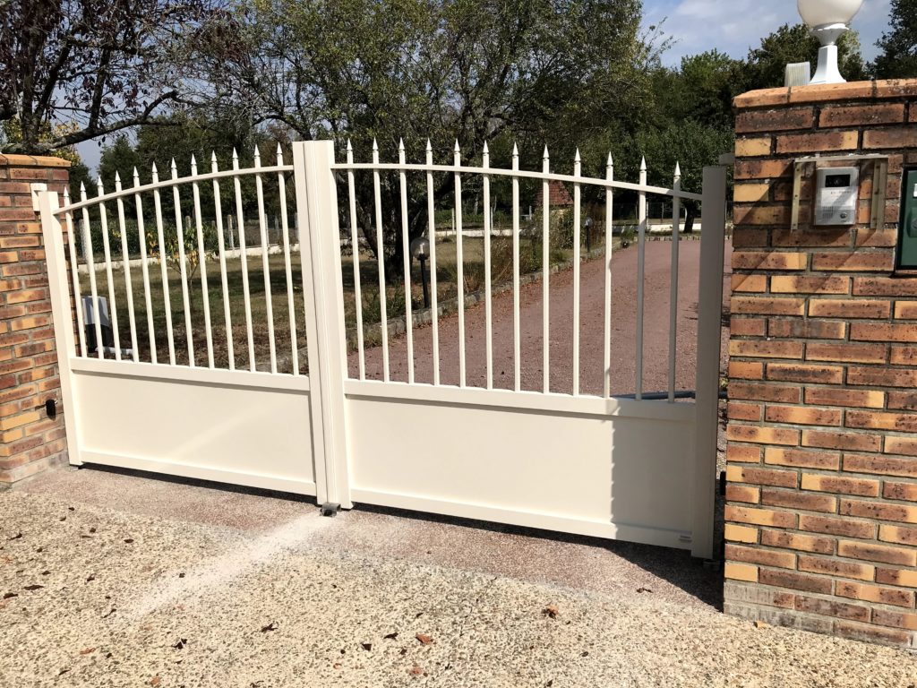 Portail Aluminium imitation fer forgé Appiano
