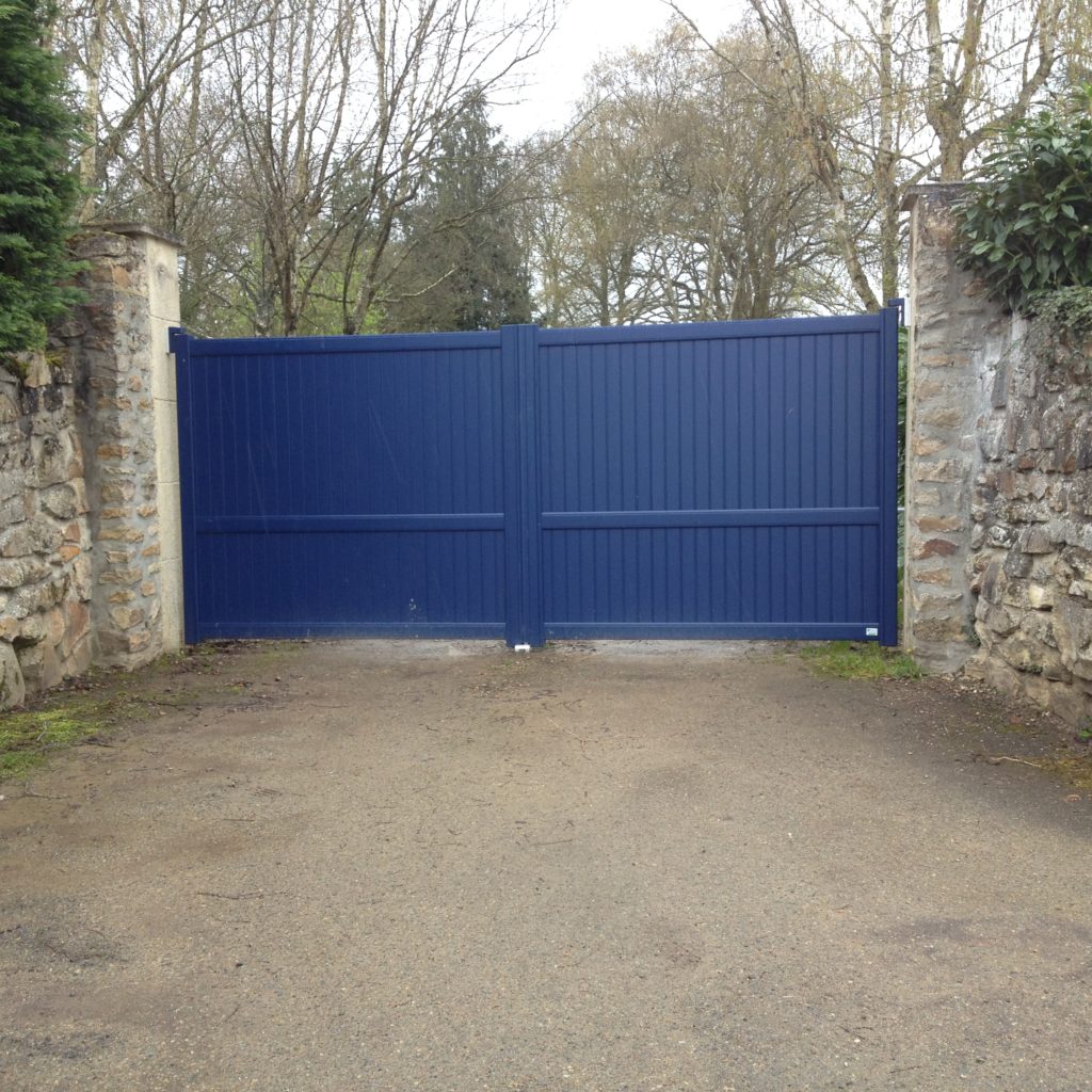 Portail aluminium traditionnel Appiano