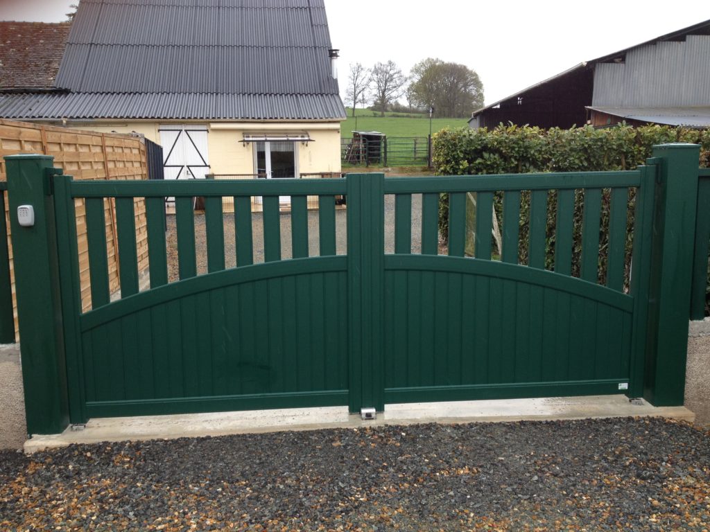Portail aluminium traditionnel Appiano
