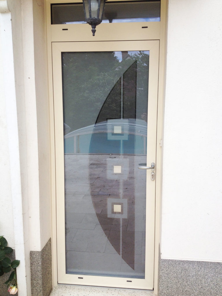 Porte d'entrée aluminium traditionnel Appiano