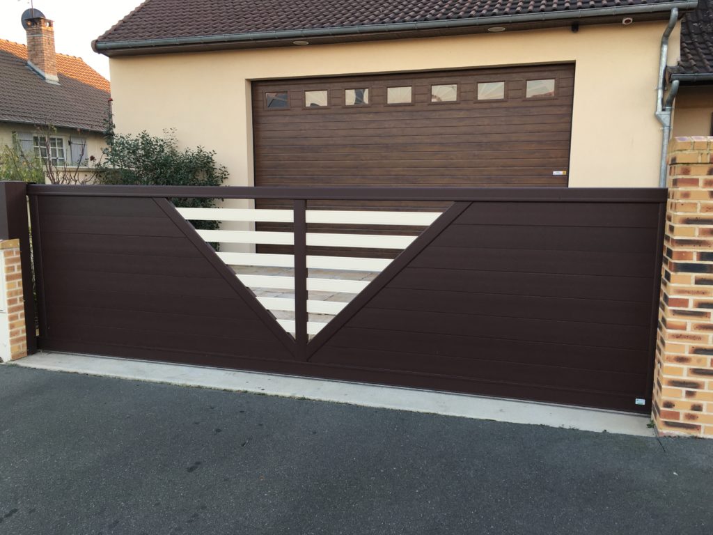 Portail aluminium traditionnel Appiano