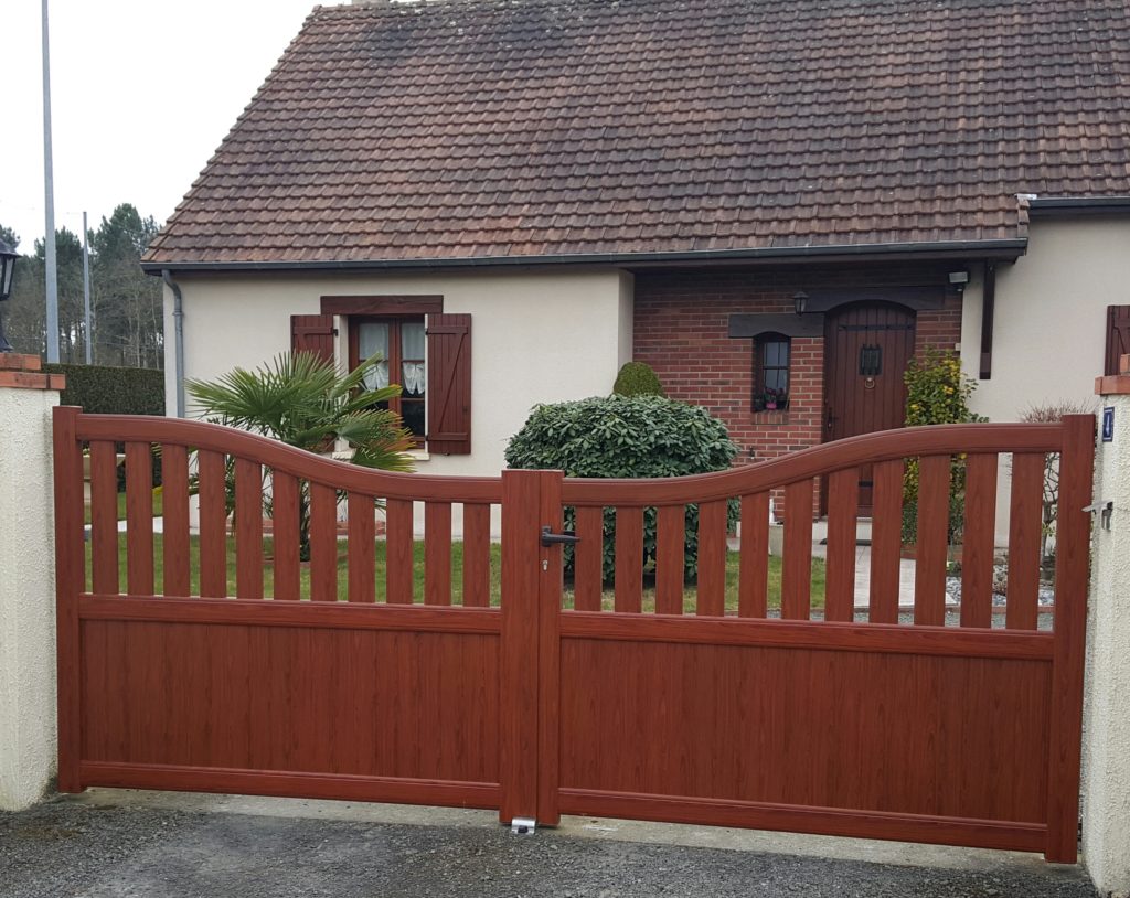 Portail aluminium traditionnel Appiano