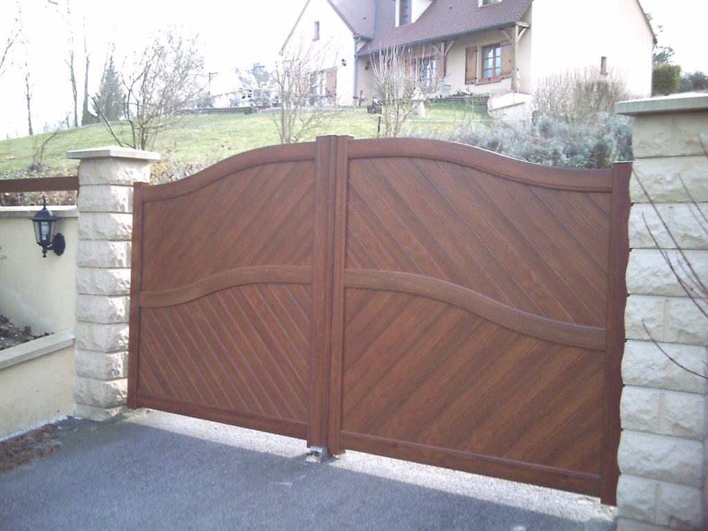 Portail aluminium traditionnel Appiano