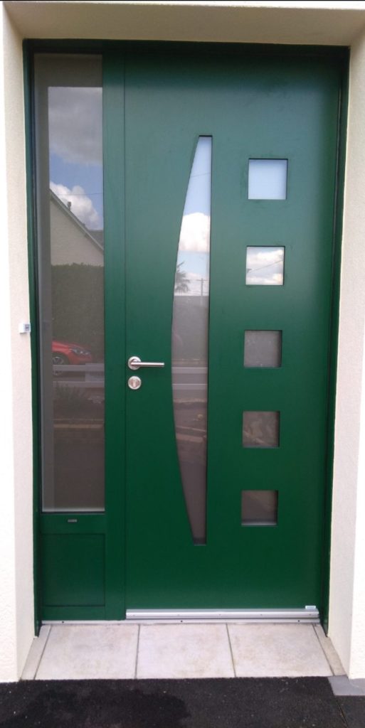 Porte d'entrée aluminium traditionnel Appiano