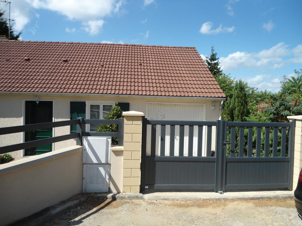 Portail aluminium traditionnel Appiano