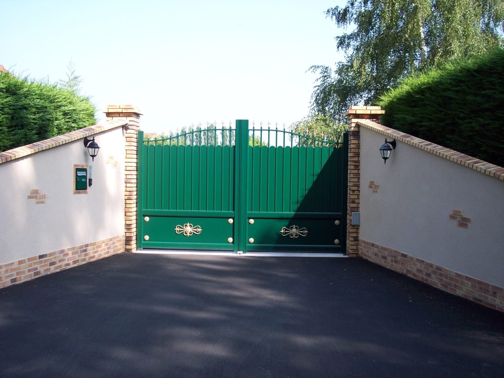 Portail Aluminium imitation fer forgé Appiano