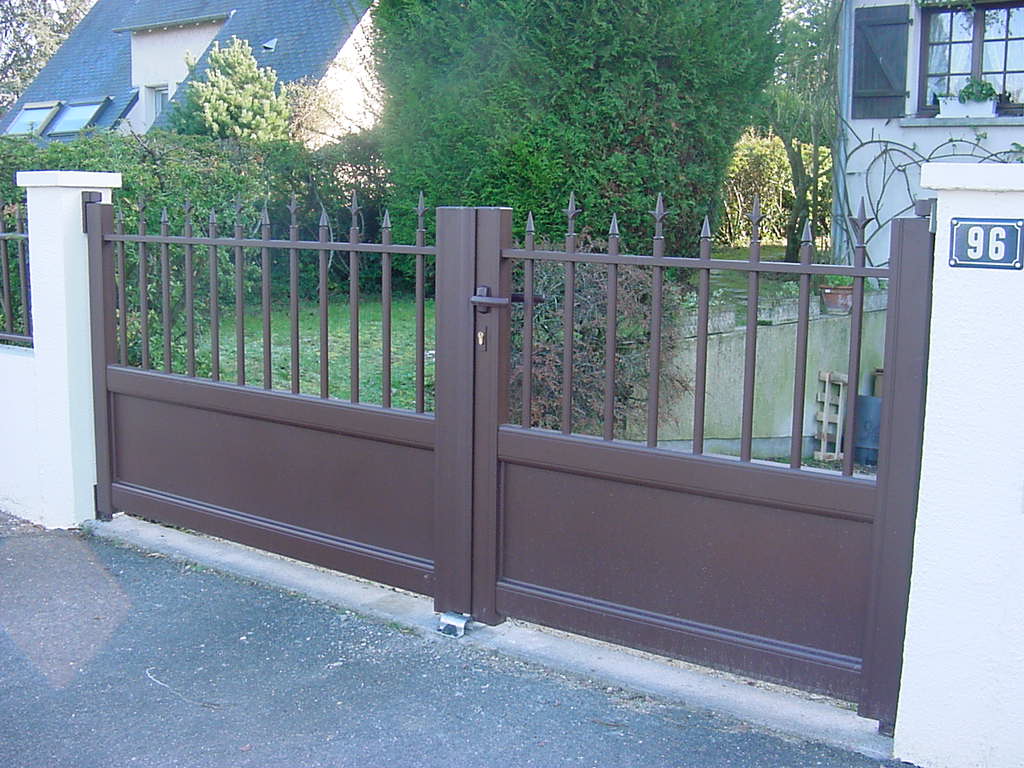 Portail Aluminium imitation fer forgé Appiano