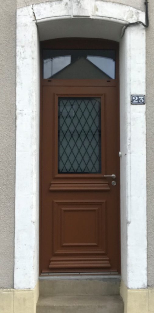 Porte d'entrée aluminium traditionnel Appiano