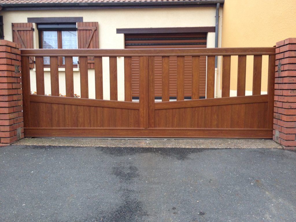 Portail aluminium traditionnel Appiano