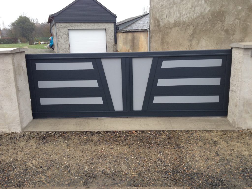 Portail aluminium traditionnel Appiano