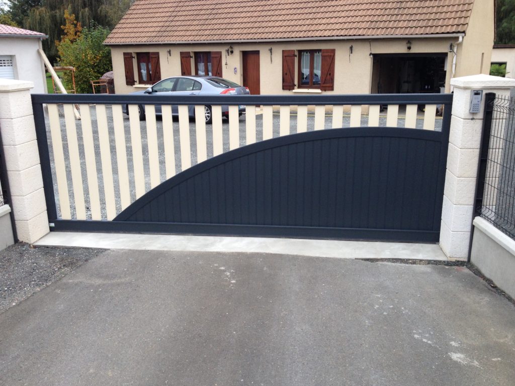 Portail aluminium traditionnel Appiano
